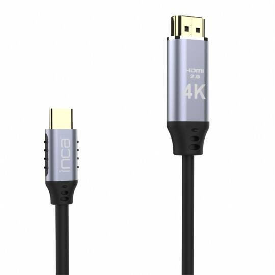 INCA ITCH-02TX TYPE-C TO HDMI 4K 2 METRE KABLO - 4