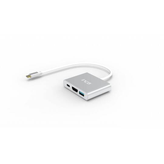 INCA ITPC-04T TYPE-C HUB HDMI 4K30hz USB3.0+PD100W - 2