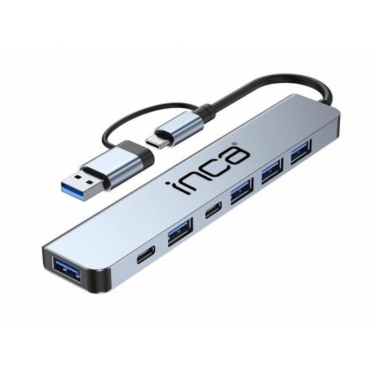 INCA IUTP-7 USB TYPE-C HUB X7 ALUMINYUM ÇOKLAYICI - 3