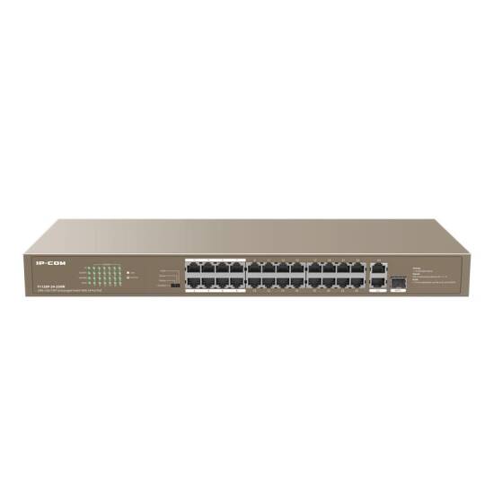 IP-COM F1126P-24-250W 24 PORT 10100+ 2XRJ451X1GB SFP COMBO 250W POE RACMOUNT SWITCH - 8