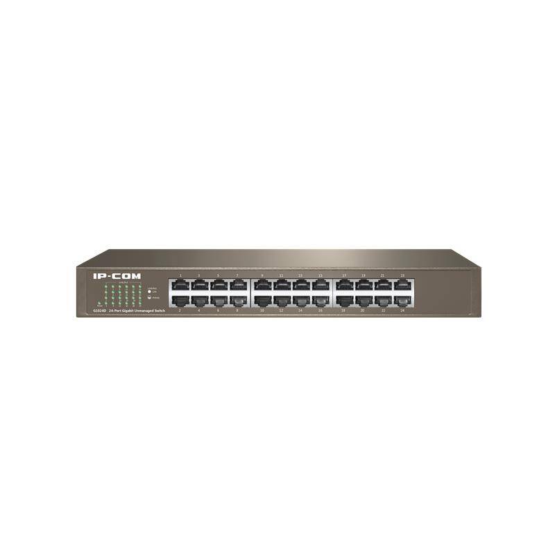 IP-COM G1024D 24 PORT GIGABIT METAL KASA RACKMOUNT SWITCH - 8