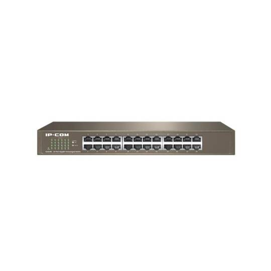IP-COM G1024D 24 PORT GIGABIT METAL KASA RACKMOUNT SWITCH - 2