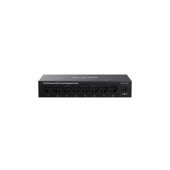 IP-COM G2208D 8 PORT GIGABIT CLOUD YÖNETİLEBİLİR METAL KASA SWITCH - 5