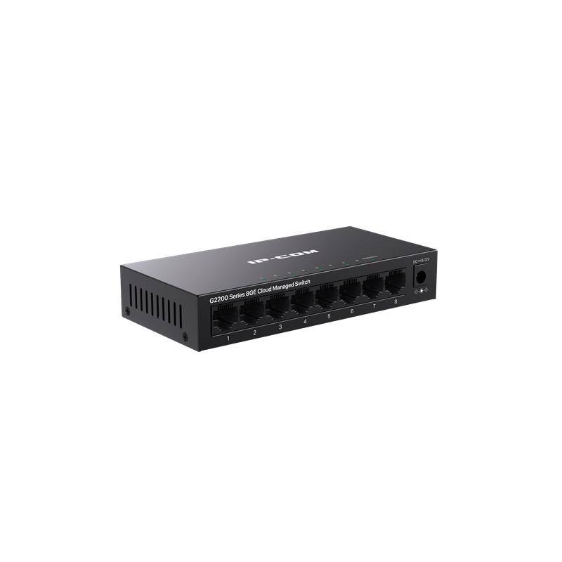 IP-COM G2208D 8 PORT GIGABIT CLOUD YÖNETİLEBİLİR METAL KASA SWITCH - 3