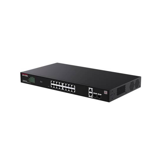 IP-COM G2220P-16-250W 16 PORT GIGABIT+2XRJ45SFP UPLINK 230W POE CLOUD YÖNETİLEBİLİR RACKMOUNT SWITCH - 11