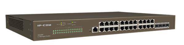 IP-COM G5328P-24-410W 24 PORT GIGABIT+ 4XGB SFP UPLINK L3 YÖNETİLEBİLİR 370W POE RACKMOUNT SWITCH - 3