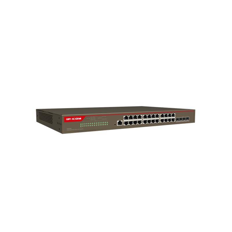 IP-COM G5328X 24 PORT GIGABIT + 4X10GB SFP UPLINK L3 YÖNETİLEBİLİR RACKMOUNT SWITCH - 4