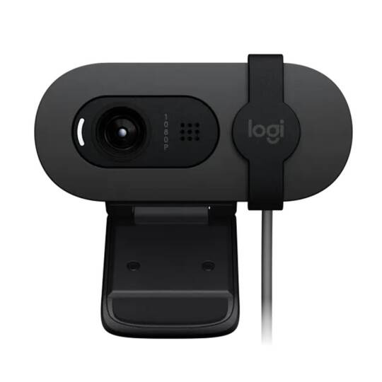 LOGITECH BRIO 100 FULL HD 1080P MİKROFONLU WEB KAMERA SİYAH 960-001585 - 11