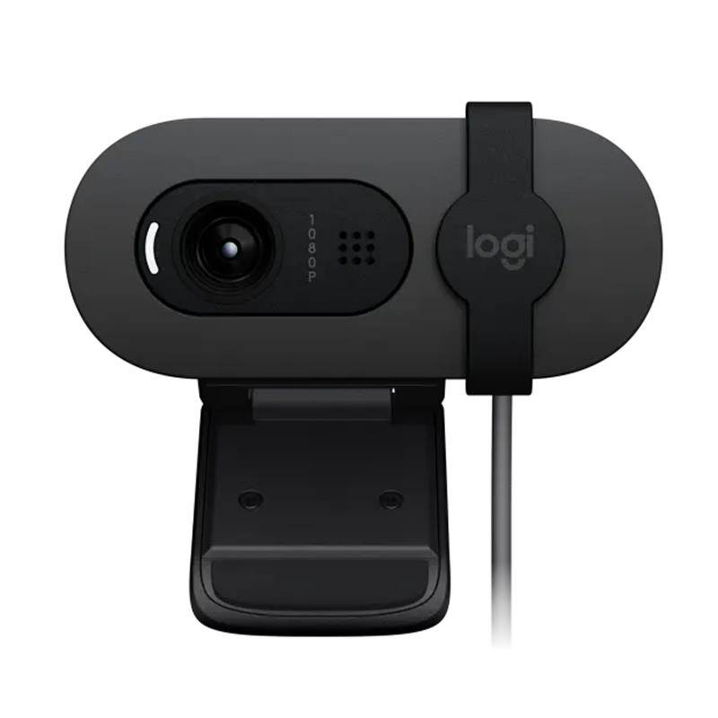 LOGITECH BRIO 100 FULL HD 1080P MİKROFONLU WEB KAMERA SİYAH 960-001585 - 3
