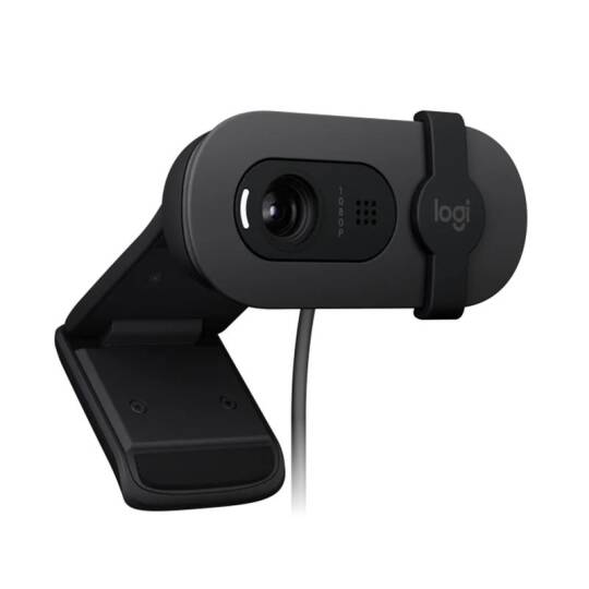 LOGITECH BRIO 100 FULL HD 1080P MİKROFONLU WEB KAMERA SİYAH 960-001585 - 4