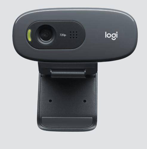 LOGITECH C270 HD 720P MIKROFONLU WEBCAM SİYAH 960-001063 - 2
