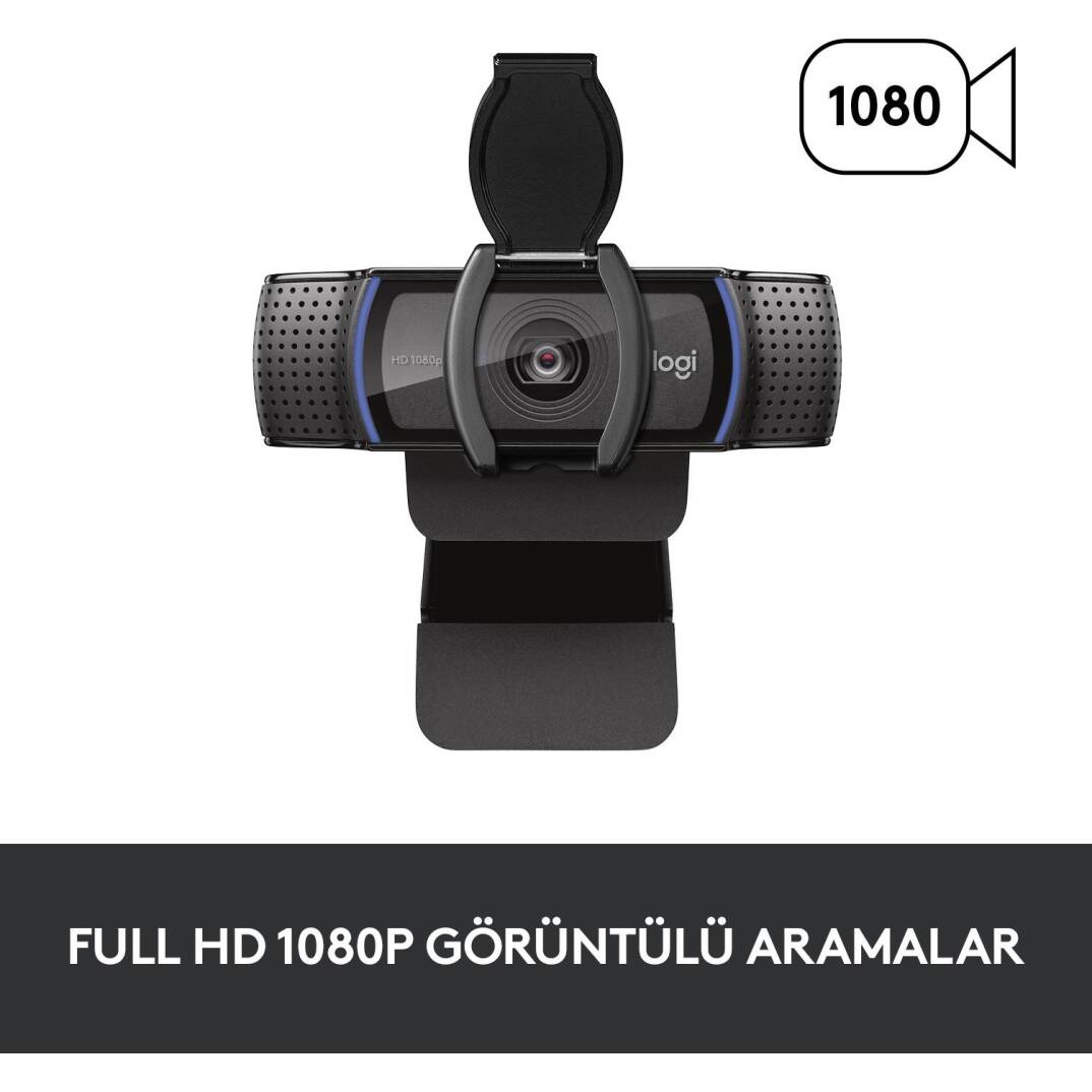 LOGITECH C920S HD PRO WEBCAM SİYAH 960-001252 - 9