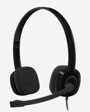 LOGITECH H151 STEREO KULAKLIK SİYAH 981-000589 - 2