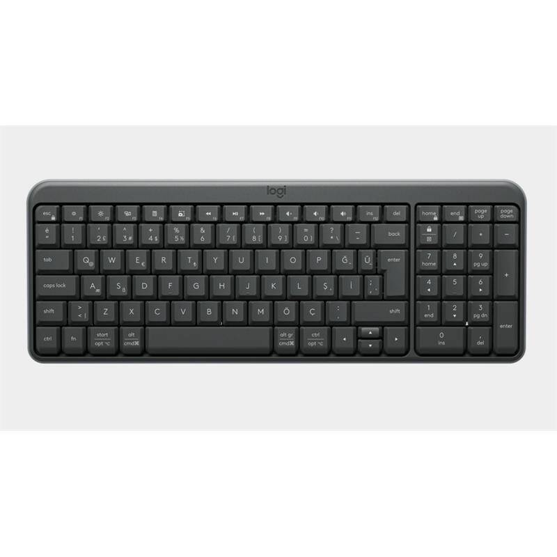 LOGITECH K250 TAM BOYUTLU KOMPAKT BLUETOOTH TÜRKÇE Q KLAVYE GRİ 920-013460 - 10