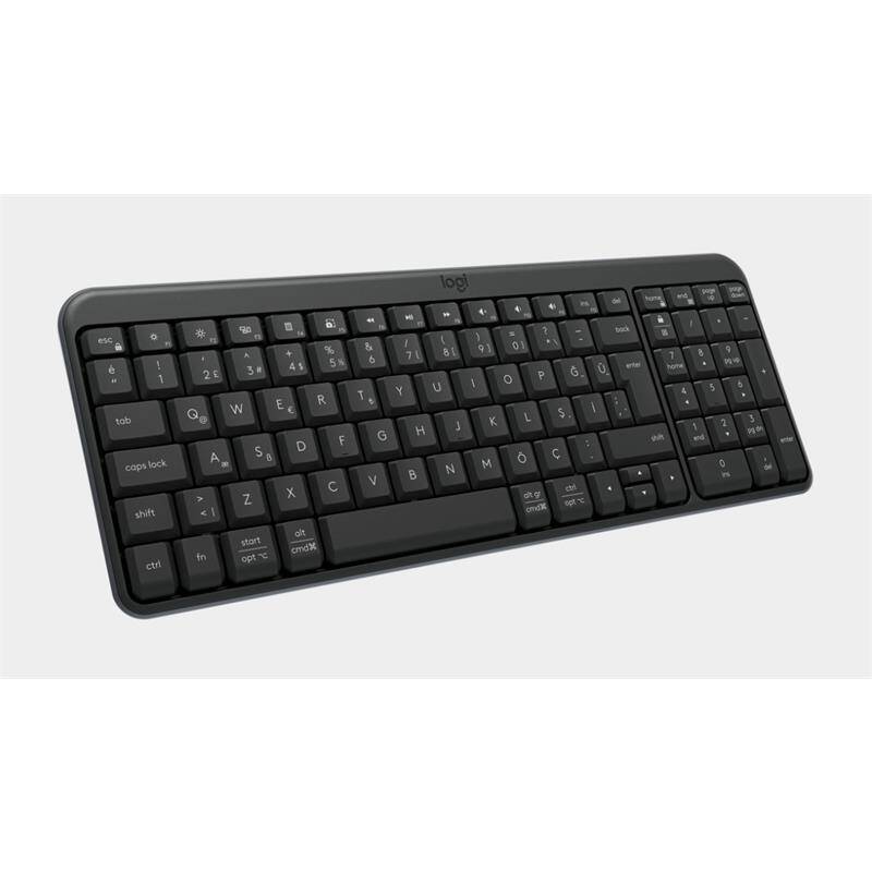 LOGITECH K250 TAM BOYUTLU KOMPAKT BLUETOOTH TÜRKÇE Q KLAVYE GRİ 920-013460 - 5