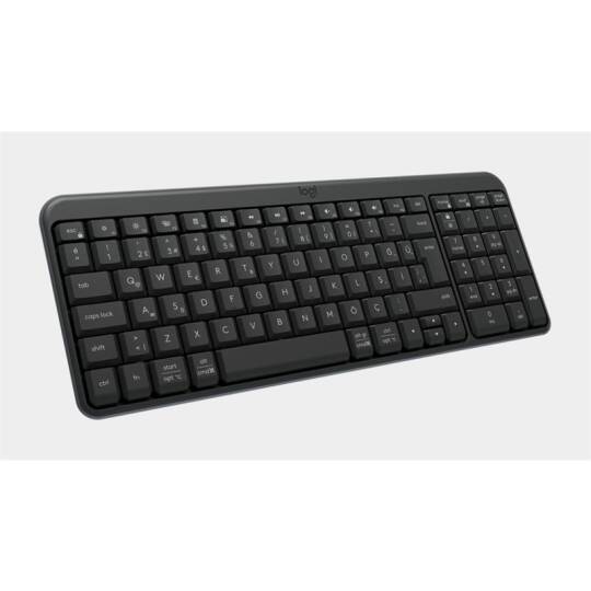 LOGITECH K250 TAM BOYUTLU KOMPAKT BLUETOOTH TÜRKÇE Q KLAVYE GRİ 920-013460 - 2