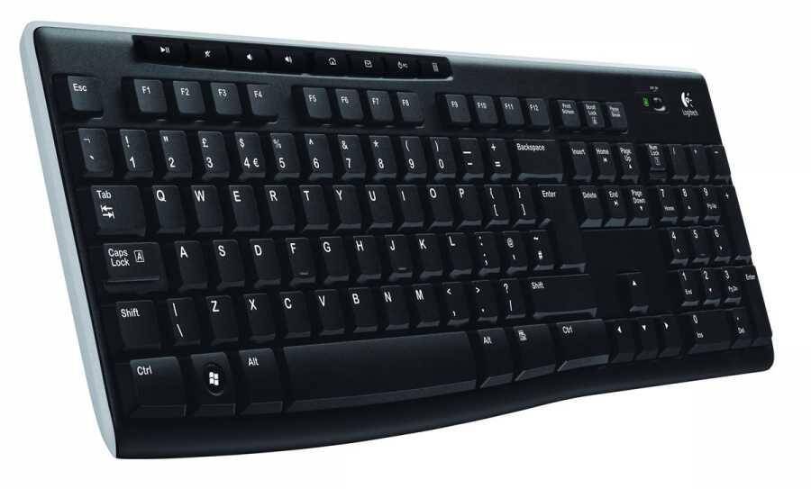 LOGITECH K270 Q TR MM KLAVYE KABLOSUZ SİYAH 920-003761 - 4