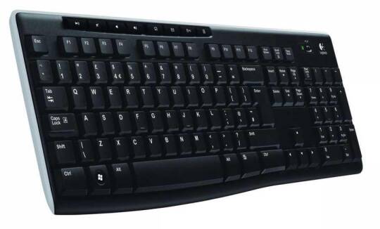 LOGITECH K270 Q TR MM KLAVYE KABLOSUZ SİYAH 920-003761 - 2