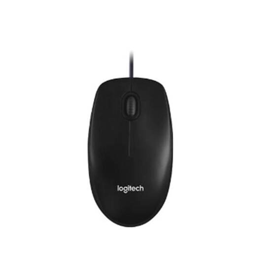 LOGITECH M100 USB KABLOLU MOUSE SİYAH 910-006652 - 8