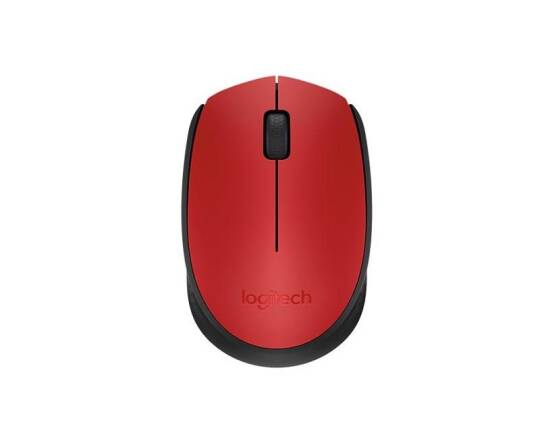 LOGITECH M171 KABLOSUZ USB MOUSE KIRMIZI 910-004641 - 2
