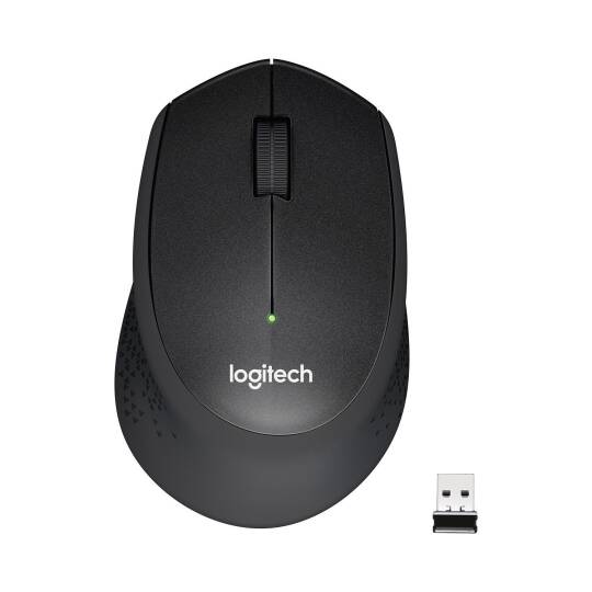 LOGITECH M330 KABLOSUZ SESSİZ USB OPTİK MOUSE SİYAH 910-004909