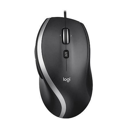 LOGITECH M500S LASER USB KABLOLU MOUSE SİYAH 910-005784 - 2