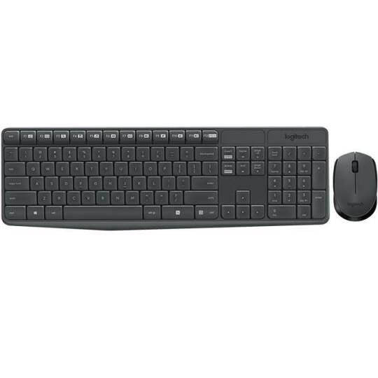 LOGITECH MK235 Q TR KABLOSUZ KLAVYE MOUSE SET GRİ 920-007925 - 2