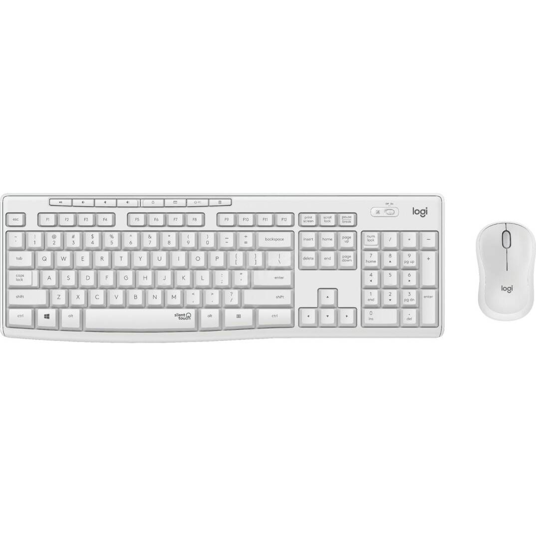 LOGITECH MK295 Q TR SESSİZ KABLOSUZ KLAVYE MOUSE SET BEYAZ 920-010089 - 7
