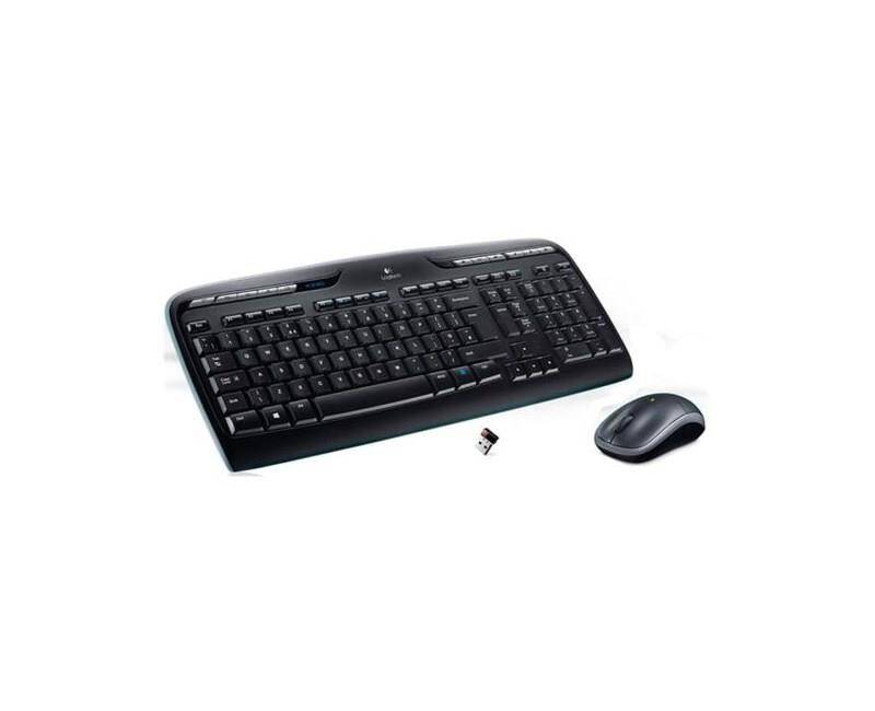 LOGITECH MK330 Q TR MM KABLOSUZ KLAVYE MOUSE SET SİYAH 920-003988 - 2