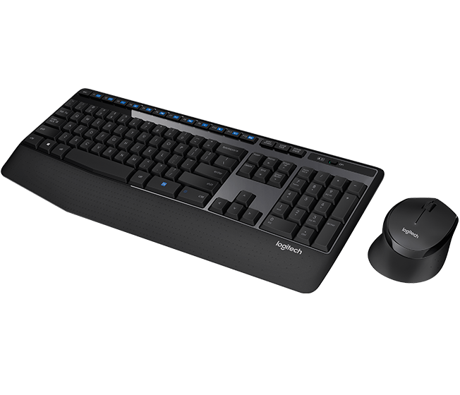 LOGITECH MK345 Q TR MM KABLOSUZ KLAVYE MOUSE SET SİYAH 920-006514 - 5