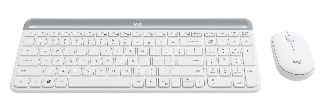 LOGITECH MK470 Q TR INCE KABLOSUZ KLAVYE MOUSE SET BEYAZ 920-009436 - 1