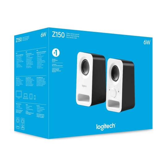 LOGITECH Z150 2.0 MULTIMEDIA HOPARLÖR BEYAZ 980-000815 - 10