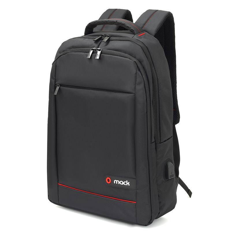 MACK MCC-006 15.6 OFFICE USB GİRİŞLİ NOTEBOOK SIRT ÇANTASI SİYAH - 11