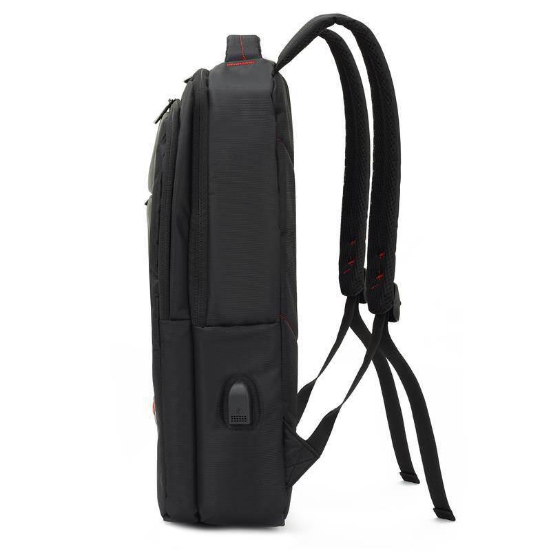 MACK MCC-006 15.6 OFFICE USB GİRİŞLİ NOTEBOOK SIRT ÇANTASI SİYAH - 4