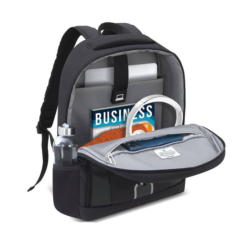 MACK MCE-1201 15.6 LUNA ECO NOTEBOOK SIRT ÇANTASI SİYAH - 7