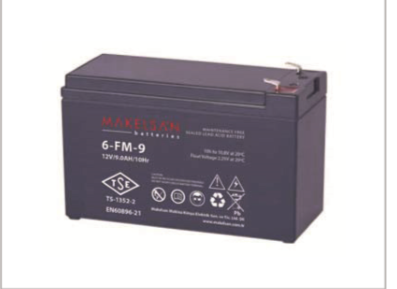 MAKELSAN 12V 9AH TAM BAKIMSIZ KURU AKÜ - 3