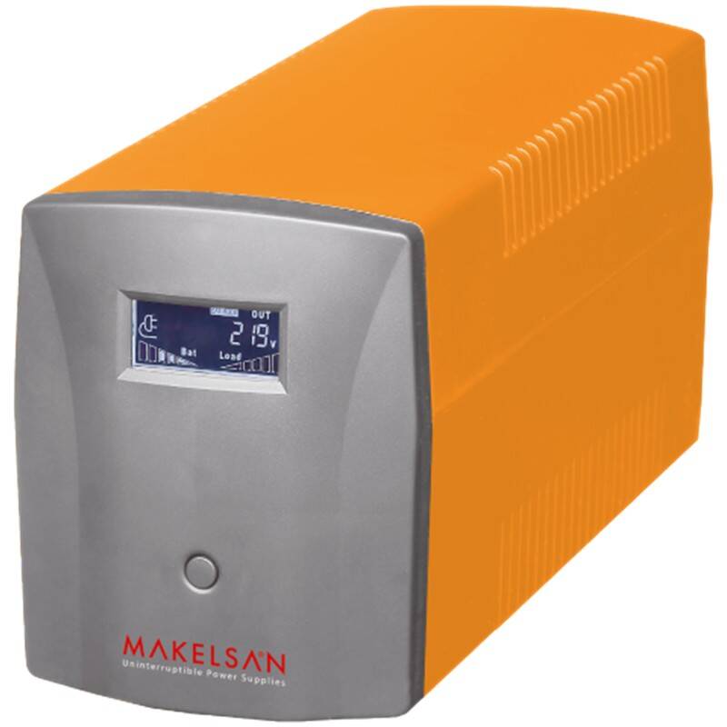 MAKELSAN LION 1200VA 1F1F (2X7AH) 510DK LINE INTERAKTIF UPS - 2