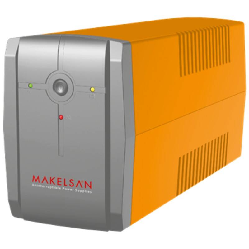 MAKELSAN LION 850VA 1F1F (1X9AH) 510DK LINE INTERAKTIF UPS - 4