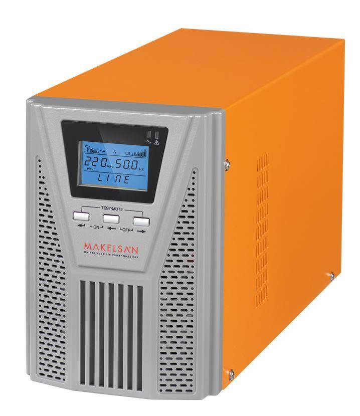MAKELSAN POWERPACK SE 1KVA 1F1F (2X7AH) 48DK ONLINE UPS - 6