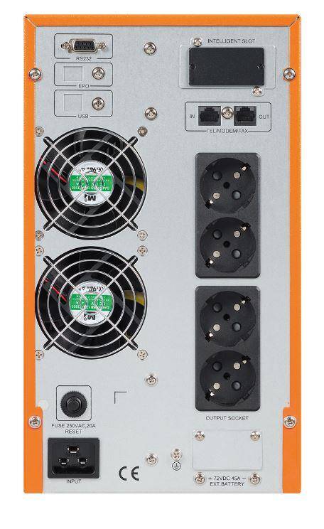 MAKELSAN POWERPACK SE 2KVA 1F1F (4X9AH) 510DK ONLINE UPS - 7