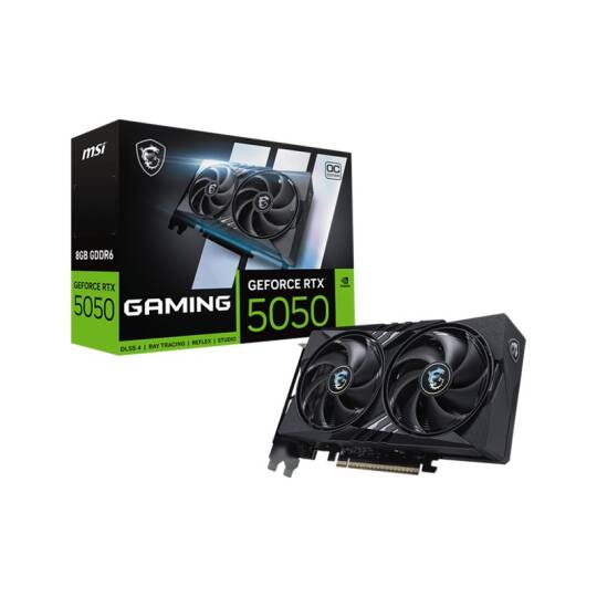 MSI GEFORCE RTX5050 8G GAMING OC 8GB GDDR6 128BIT 1XHDMI 3XDP EKRAN KARTI - 2