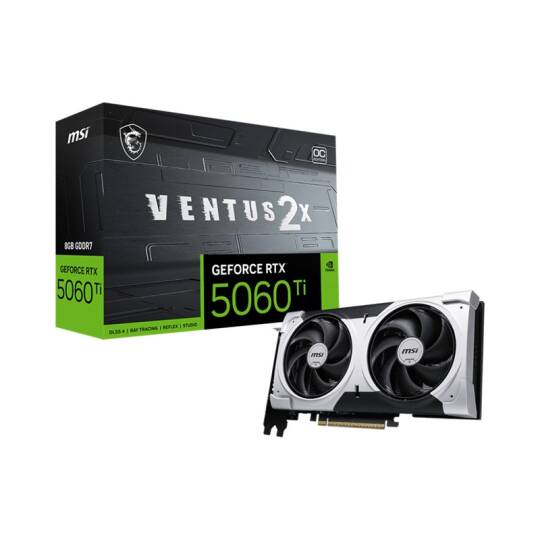 MSI GEFORCE RTX5060TI 8G VENTUS 2X PLUS 8GB GDDR7 128BIT 3XDP 1XHDMI EKRAN KARTI - 5