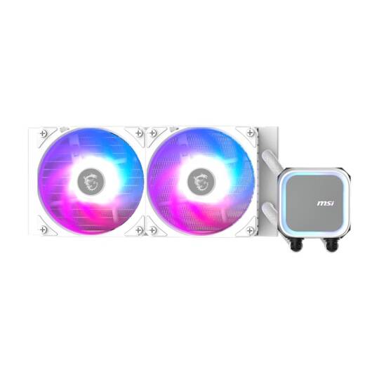 MSI MAG CORELIQUID A13 240 WHITE 240MM ARGB CPU SIVI SOĞUTUCUSU (LGA 17001851AM4AM5 UYUMLU) - 12