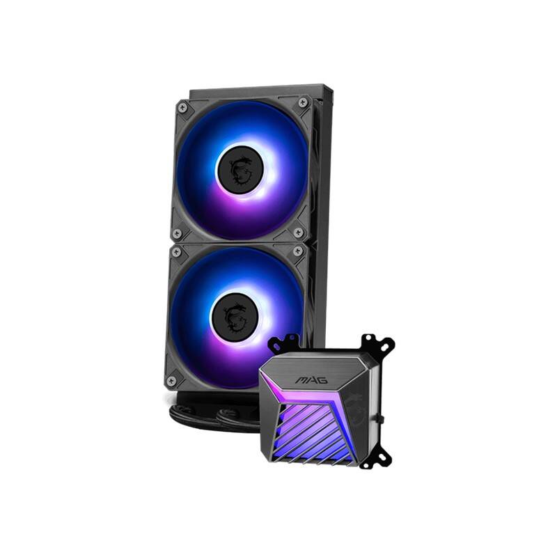 MSI MAG CORELIQUID A15 240 SİYAH ARGB CPU SIVI SOĞUTUCU (LGA 18511700AM4AM5 UYUMLU) - 12