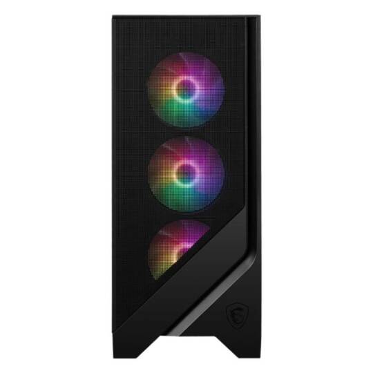 MSI MAG FORGE 120A B65 TEMPERLİ CAM 6X120MM AUTO RGB FAN 650W BRONZ ATX GAMING KASA - 7