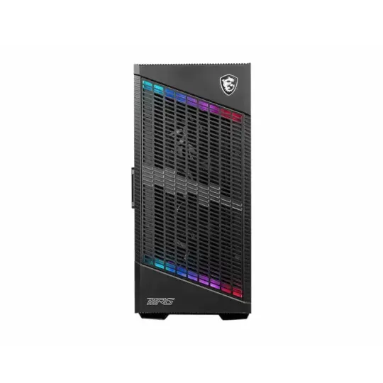 MSI MPG VELOX 100P AIRFLOW TEMPERLİ CAM ARGB FAN PSU YOK MATX GAMING KASA - 9