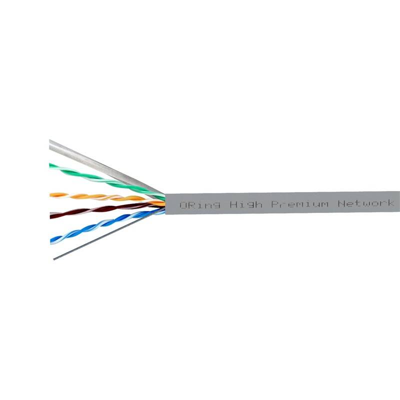 ORING RW-U0605GRY UUTP CAT6 23AWG LSZH 250MHZ 500 METRE BAKIR GRİ RENK NETWORK KABLOSU - 3