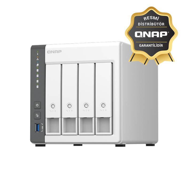 QNAP TS-433-4GB RAM 4 HDD YUVALI TOWER NAS (RESMİ DİSTRİBÜTÖR GARANTİLİ) - 8