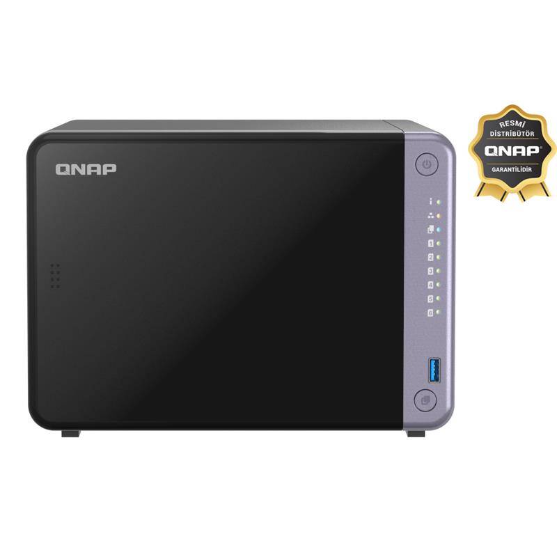 QNAP TS-632X-4GB RAM 6 HDD YUVALI TOWER NAS (RESMİ DİSTRİBÜTÖR GARANTİLİ) - 12