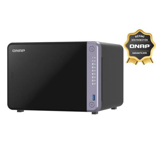 QNAP TS-632X-4GB RAM 6 HDD YUVALI TOWER NAS (RESMİ DİSTRİBÜTÖR GARANTİLİ) - 8